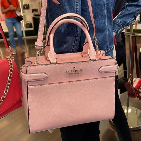 Kate Spade medium Pink Satchel - Picture 1 of 13